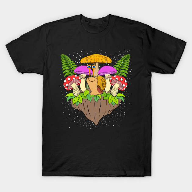 Slimey Slime Retro Vintage Snail Tshirt Design by dannetee